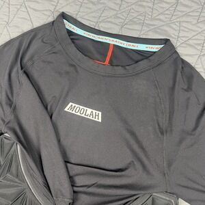 Moolah Womens Basketball Padded Compression Top Medium Breathable Rib Protection